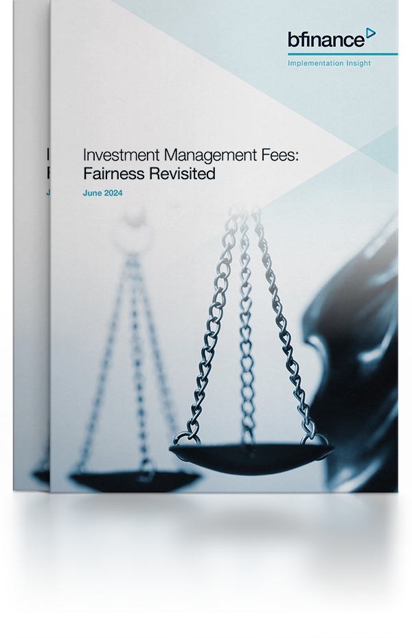 Investment Management Fees: Fairness Revisited