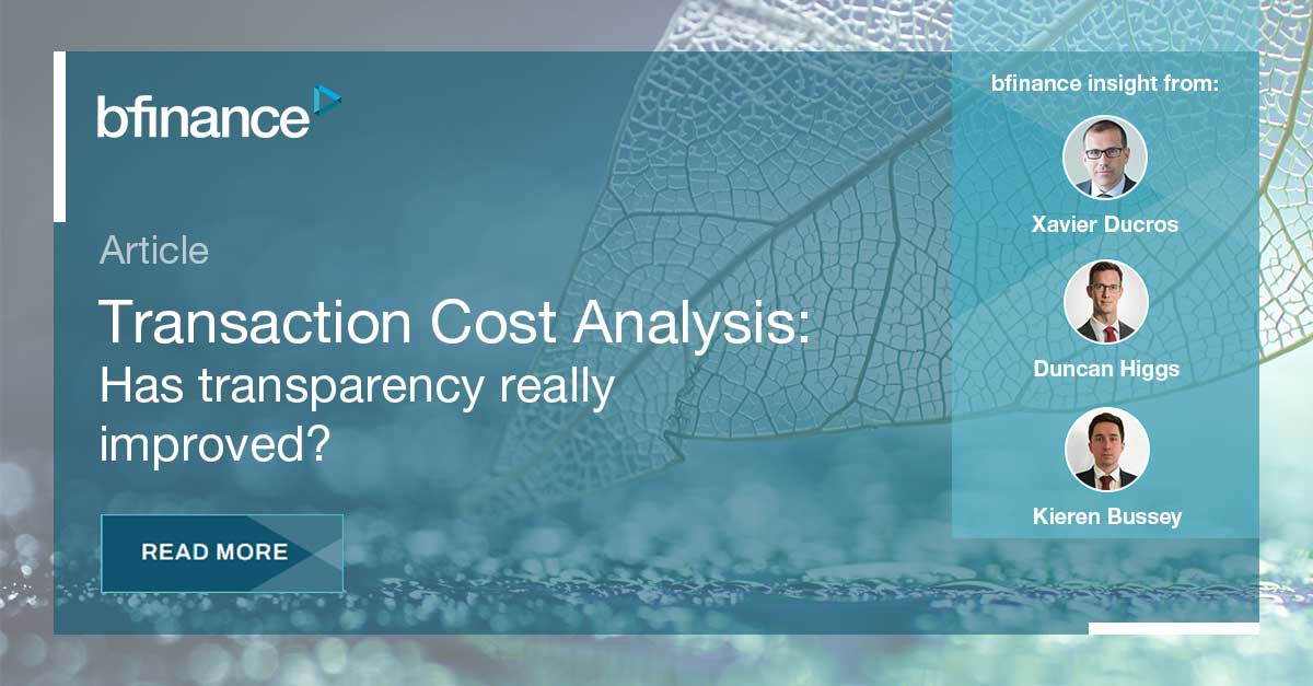 Transaction Cost Analysis Models | TCA Analysis | Bfinance